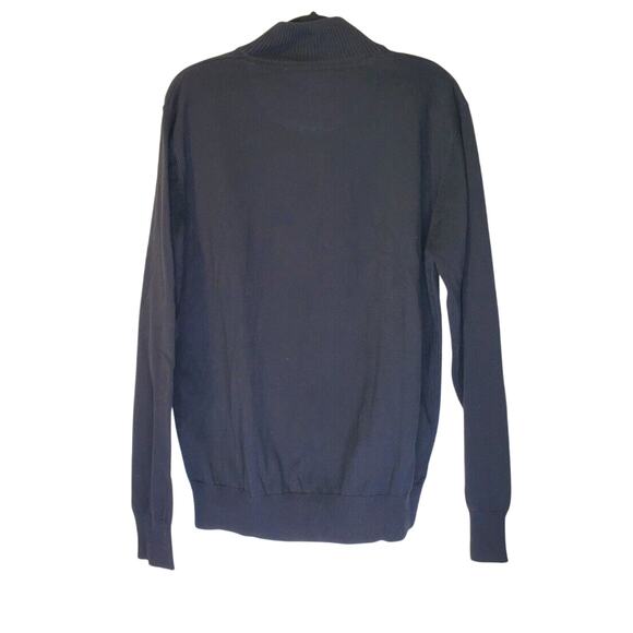 NEW Casa Moda Size L Pima Cotton Full Zip Sweater Jacket Clemson Tigers - Picture 3 of 5